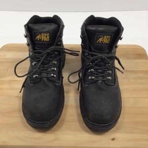 SFC PRO Black Work Boots - Steel Toe